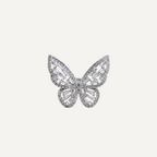 Elegant Butterfly Zircon Ring