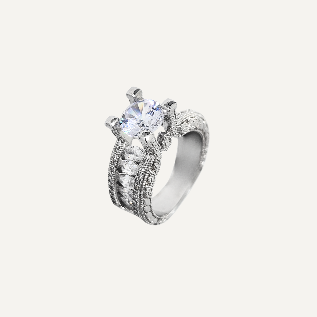 Royal Crystal Cathedral Ring