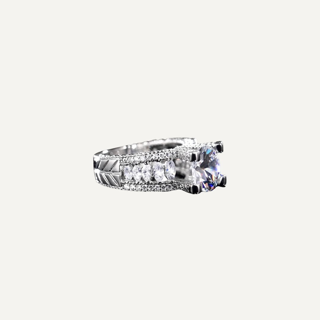 Royal Crystal Cathedral Ring
