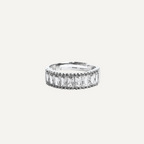 Sleek Spark Zircon Ring